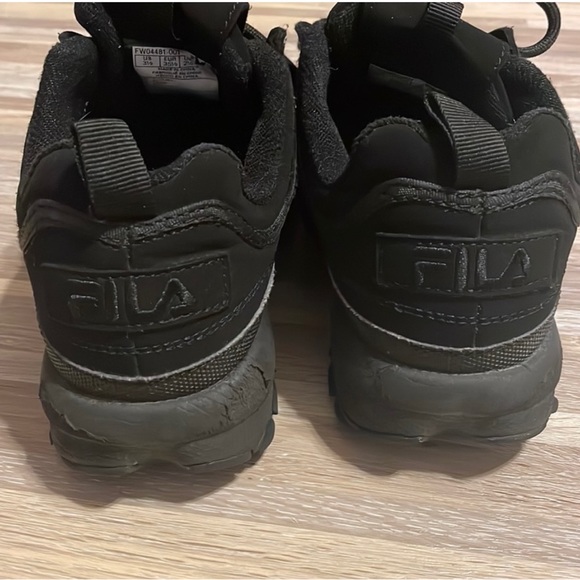 Girls black fila 3.5 disruptor 2 - Picture 3 of 6